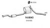 FORD 5020696 Middle Silencer